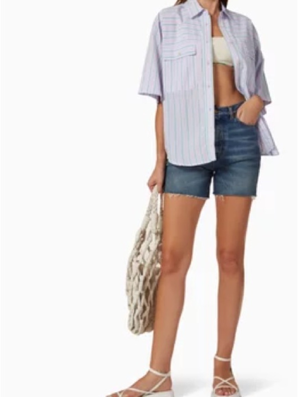 Marant Étoile Nulenci Striped Poplin Shirt